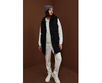 Moodo Bunda dámská DAET s odepínacími rukávy černá, M