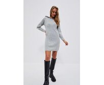 Moodo šaty dámské EVII šedá, XL