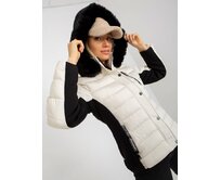 RUE Bunda dámská POOE bílá, XXL