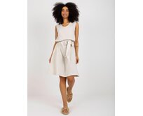 RUE šaty dámské CLARA béžová, L