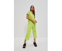 Moodo Kalhoty dámské KULOTA zelená, XS