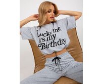 RUE Dámská tepláková souprava MIO šedá, S