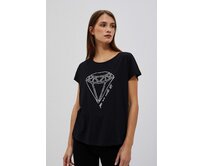 Moodo Halenka dámská DIAMOND černá, 36