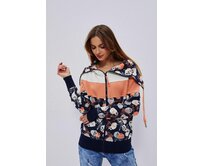 Moodo Mikina dámská SOEL oranžová, XS