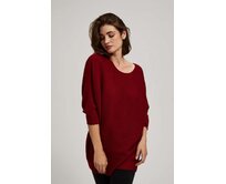 Moodo Svetr dámský RUOU červená, XS