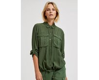 Moodo Košile dámská EDII zelená, S