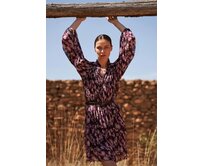 Moodo šaty dámské BRAZA hnědá, S