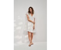 Moodo šaty dámské ROTU bílá, XS