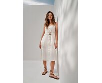 Moodo šaty dámské LUJZA bílá, M