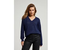 Moodo Svetr dámský FUTU modrá, XS