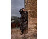 Moodo Dámské kalhoty RIMET hnědá, XL