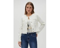 Moodo Bunda dámská RUHE bílá, XS