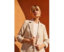 Moodo Sako dámské CEJKO béžová, XS