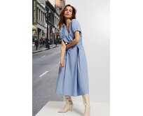 Moodo šaty dámské ZENO světle modrá, XS