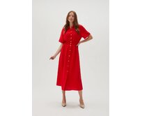 Moodo šaty dámské ŠEVA červená, XS