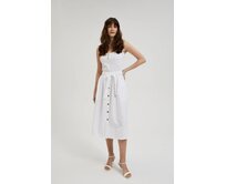 Moodo Sukně dámská TROS bílá, S