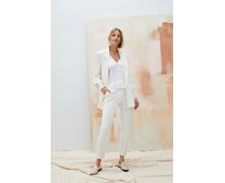 Moodo Dámská kalhoty ZELA bílá, XS