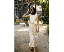 Moodo šaty dámské XERO béžová, XS