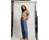 Moodo Dámské jeans ROVA světle modrá, S