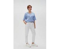 Moodo Dámské kalhoty TOBYN bílá, XS