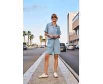 Moodo Kraťasy dámské LECO II světle modrá, S