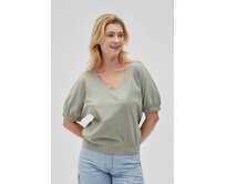 Moodo Tričko dámské MECU světle zelená, XS