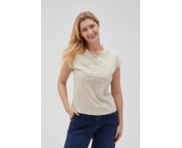 Moodo Tričko dámské LONY béžová, XS