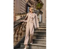 Moodo Dámské kalhoty TYLKO béžová, XS