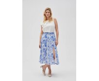 Moodo Sukně dámská DREVA světle modrá, L