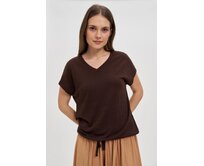 Moodo Tričko dámské VANEK II hnědá, XS