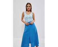 Moodo Tričko dámské SMYL světle modrá, M