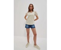 Moodo Tričko dámské BUFI béžová, XXL