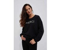 Moodo Mikina dámská MERCI černá, XS