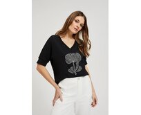 Moodo Mikina dámská QVET černá, 36