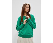 Moodo Mikina dámská ZADUR zelená, XS