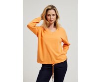 Moodo Mikina dámská RANČ oranžová, XS