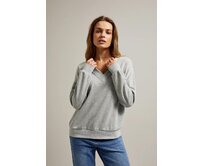 Moodo Mikina dámská MOTL šedá, XS