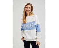 Moodo Mikina dámská ABECE bílá, XL