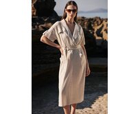 Moodo šaty dámské WISLEN béžová, XS