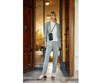 Moodo Dámské kalhoty ZITAS světle zelená, XS