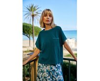 Moodo Tričko dámské DARX petrolejová, XS