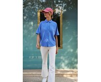 Moodo Košile dámská PALEQ modrá, XS