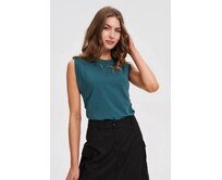 Moodo Tričko dámské PAPERO petrolejová, XS