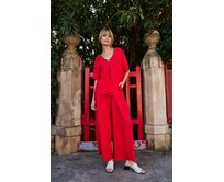 Moodo Dámské kalhoty LAPAV červená, S