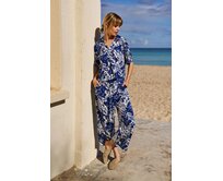 Moodo Dámské kalhoty ČAREX modrá, 40