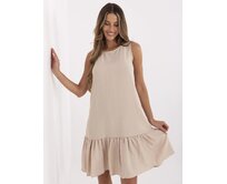 RUE šaty dámské MAUD béžová, S