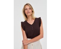 Moodo Tričko dámské CIMERS hnědá, XS