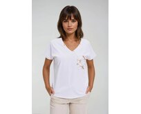 Moodo Tričko dámské CHEKUP bílá, M