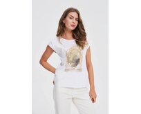 Moodo Tričko dámské DELVI bílá, S