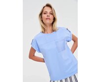 Moodo Tričko dámské DORMAK světle modrá, 44